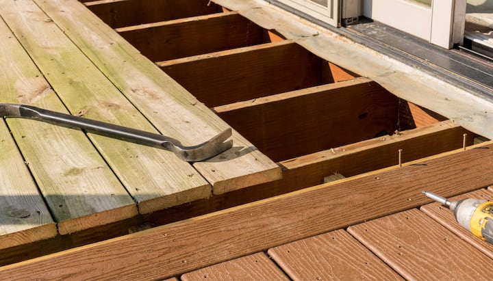 We offer the best deck repair services in Knoxville, Tennessee